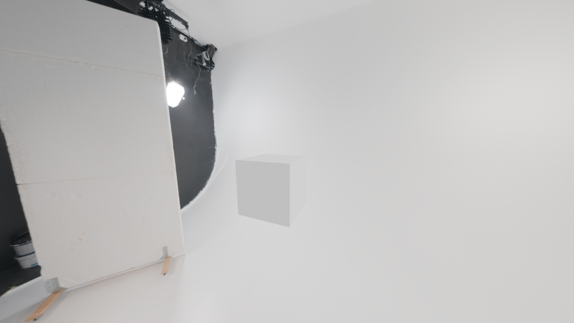 preview of the studio HDRIs in scene